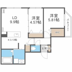 パレス楸　パレスヒサギの物件間取画像